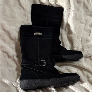 Coach Women's Black Suede Boots